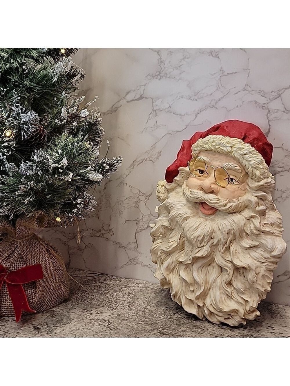 Vintage Silvestri Santa Claus Wall hanging decor - Picture 3 of 10